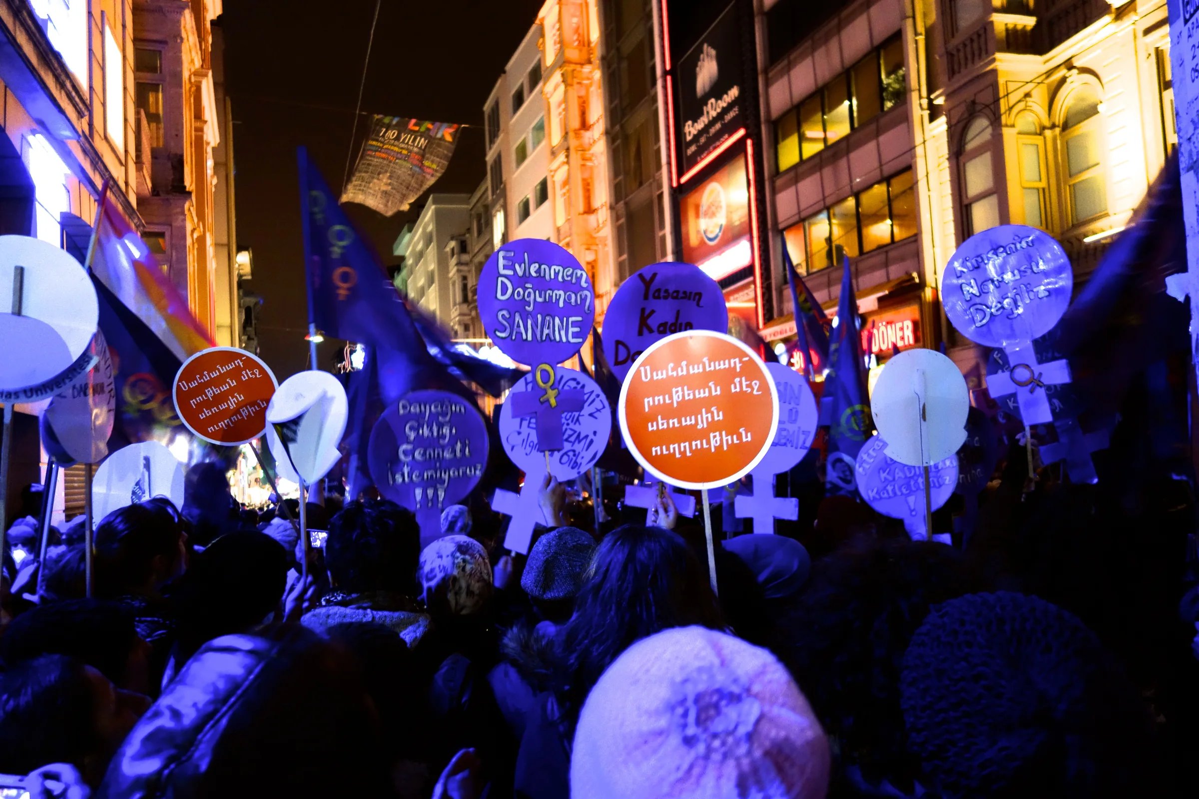 8 Mart Feminist Gece Yürüyüşü / 2015 / Foto: Balca Ergüder