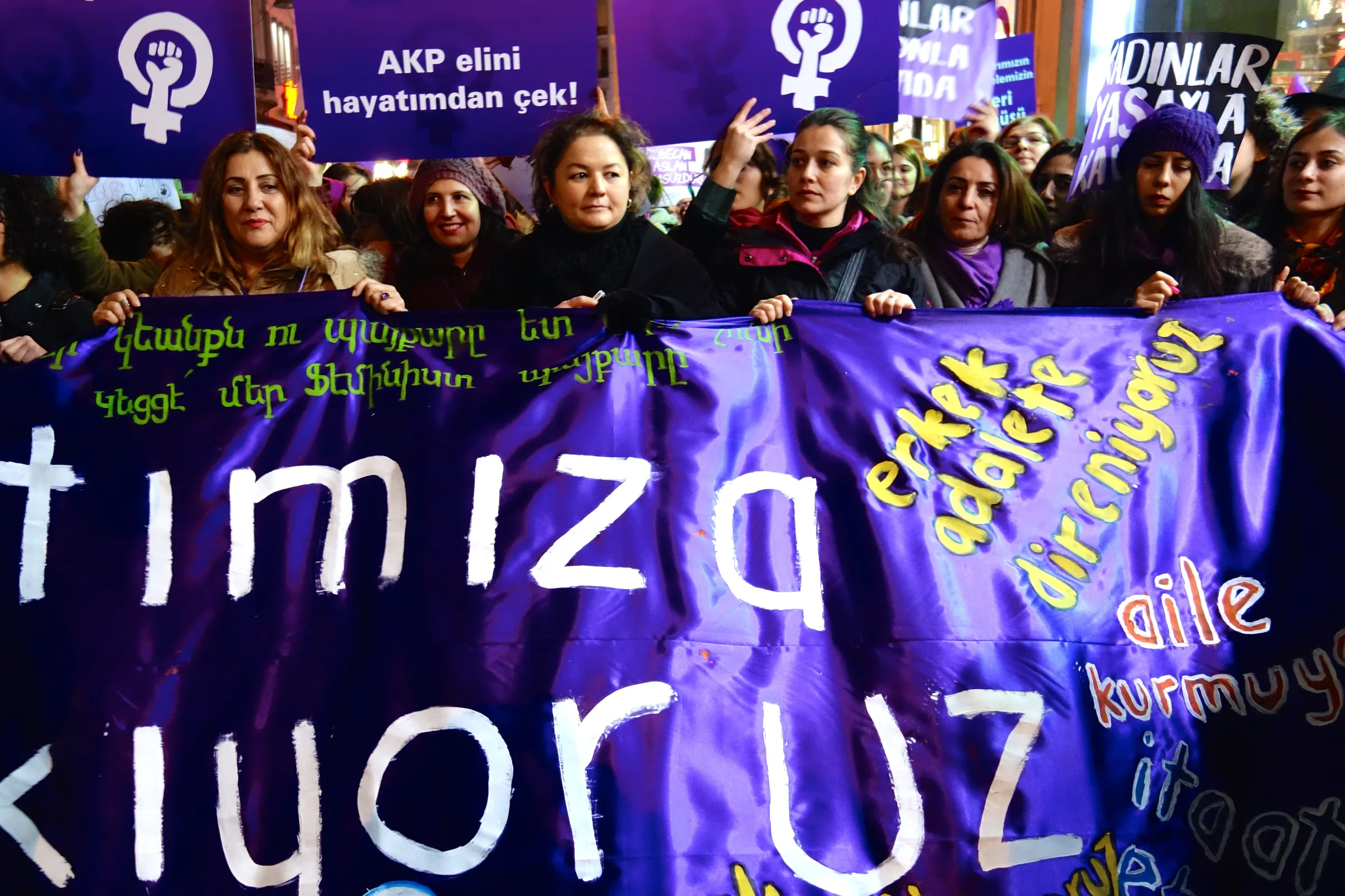 8 Mart Feminist Gece Yürüyüşü / 2015 / Foto: Balca Ergüder