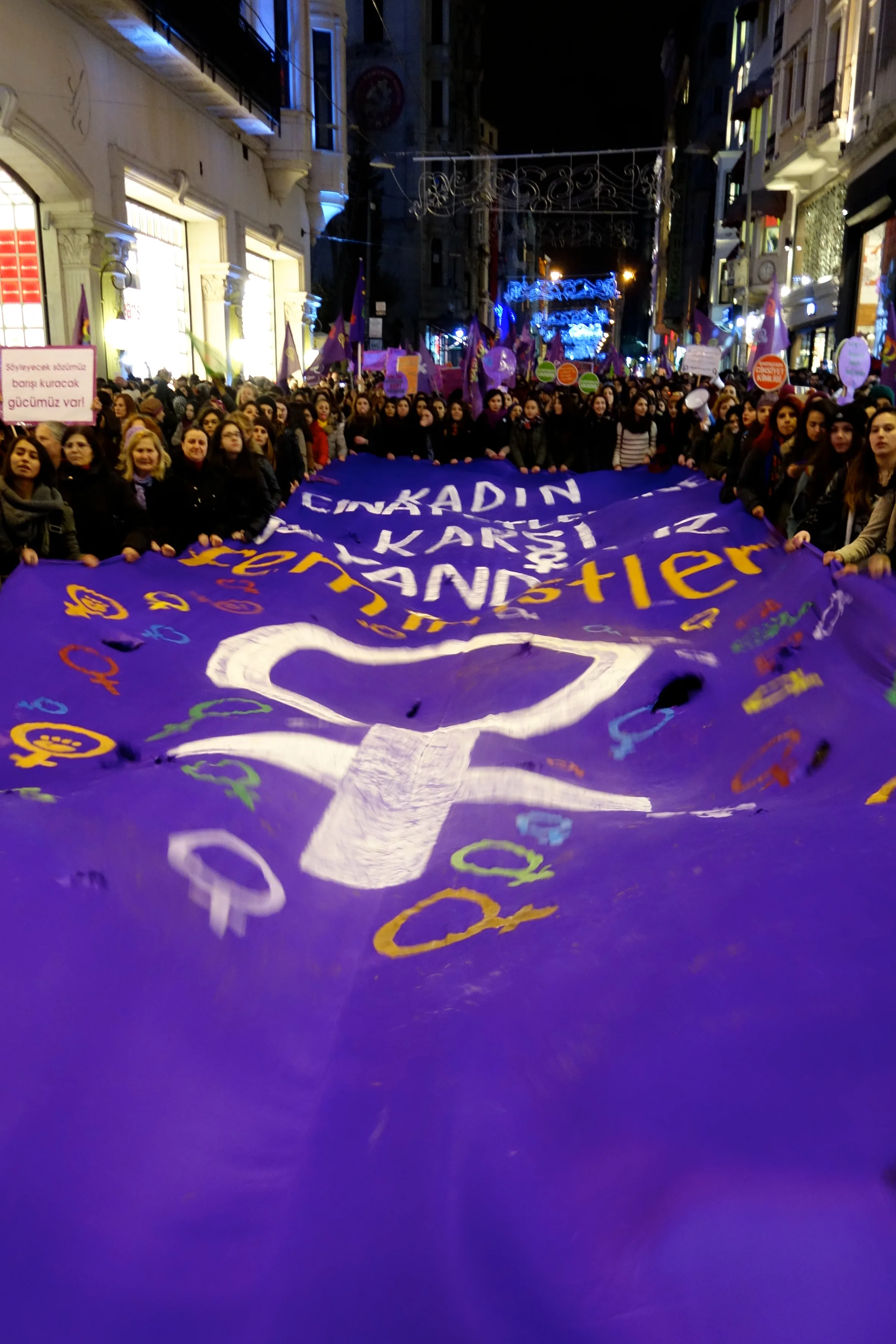 8 Mart Feminist Gece Yürüyüşü / 2015 / Foto: Balca Ergüder