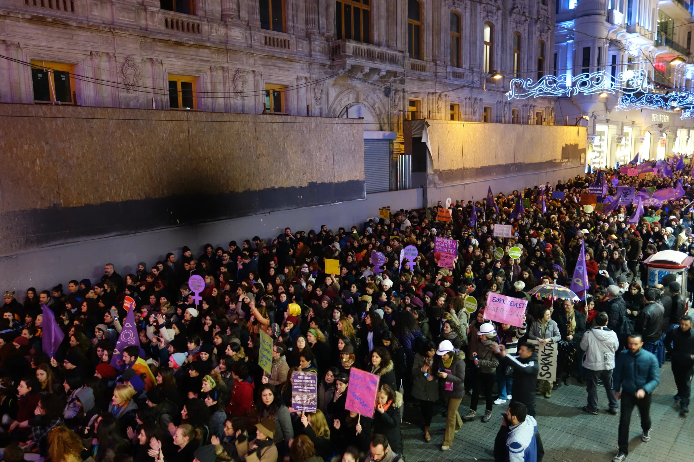8 Mart Feminist Gece Yürüyüşü / 2015 / Foto: Balca Ergüder