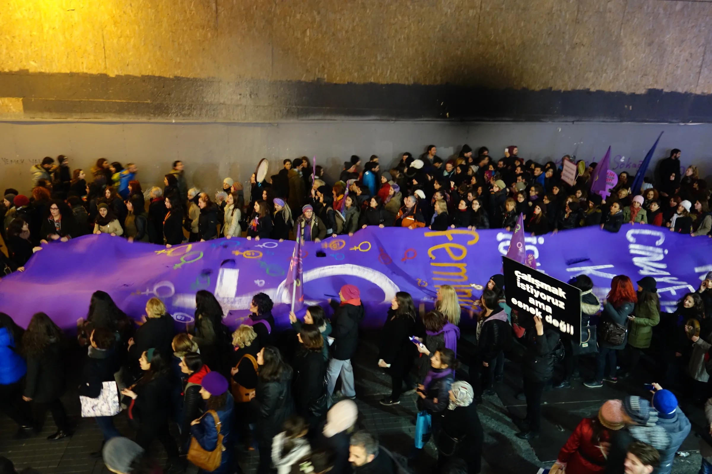 8 Mart Feminist Gece Yürüyüşü / 2015 / Foto: Balca Ergüder