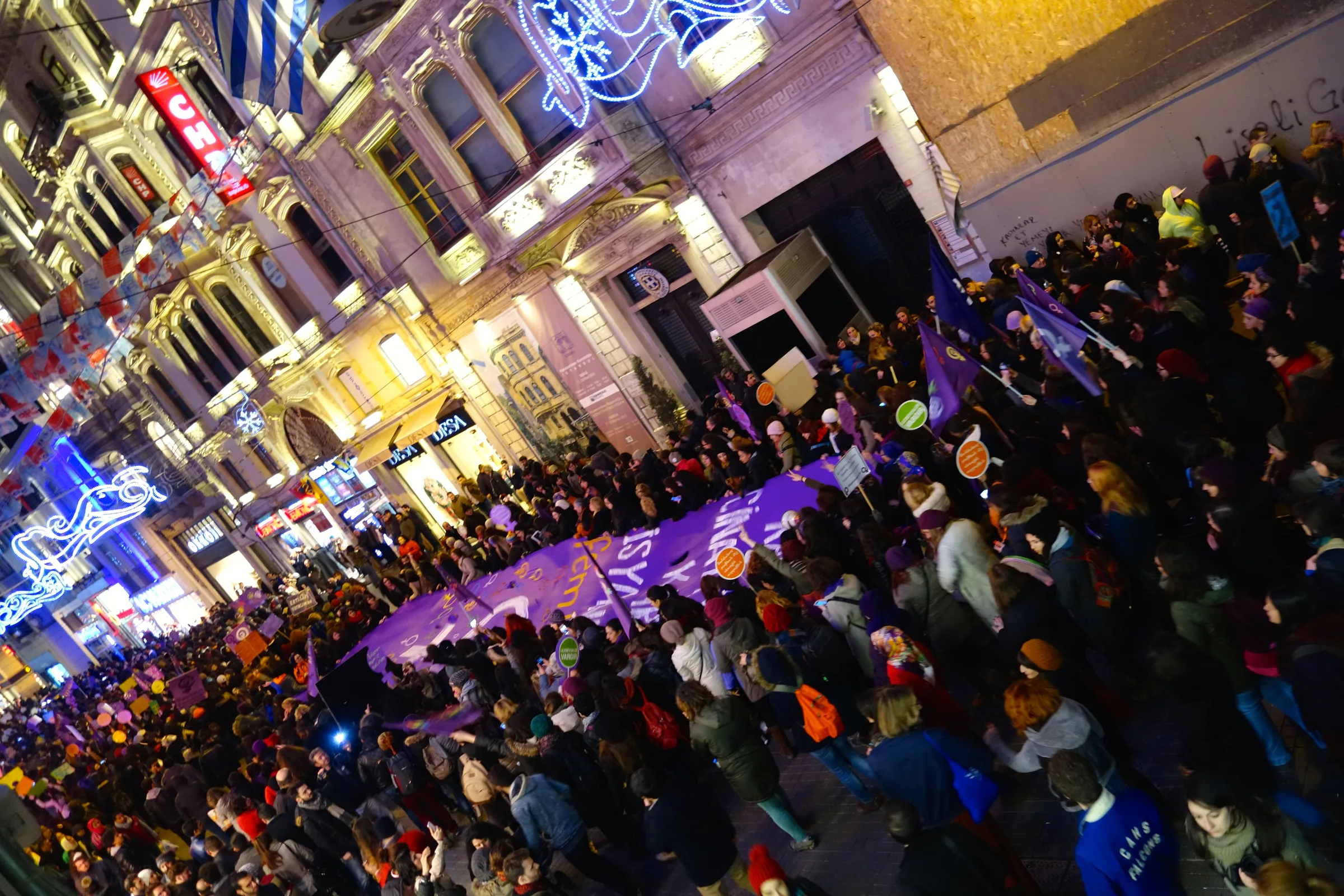8 Mart Feminist Gece Yürüyüşü / 2015 / Foto: Balca Ergüder