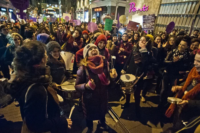 8 Mart Feminist Gece Yürüyüşü / 2015 / Foto: Berge Arabian