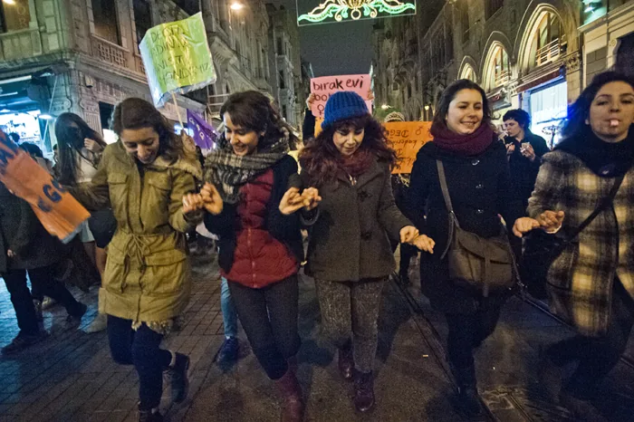 8 Mart Feminist Gece Yürüyüşü / 2015 / Foto: Berge Arabian