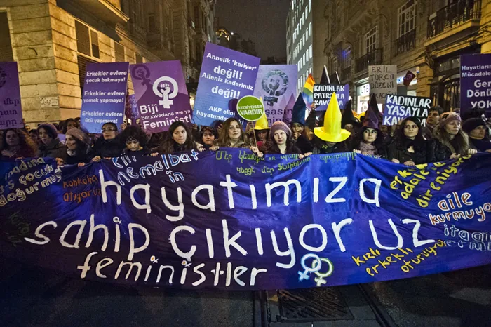 8 Mart Feminist Gece Yürüyüşü / 2015 / Foto: Berge Arabian