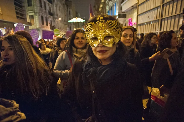 8 Mart Feminist Gece Yürüyüşü / 2015 / Foto: Berge Arabian