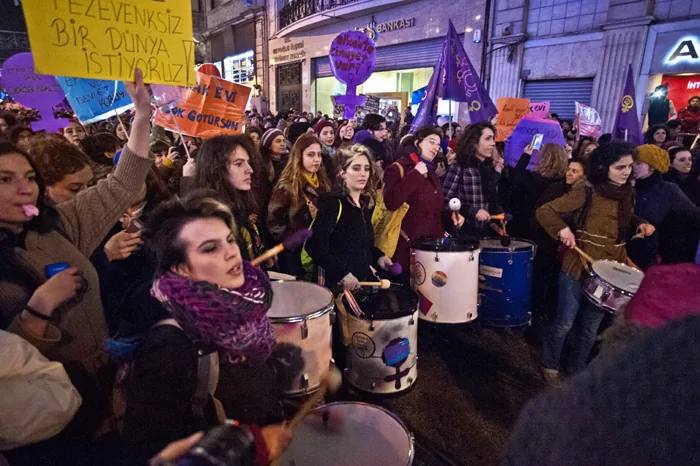 8 Mart Feminist Gece Yürüyüşü / 2015 / Foto: Berge Arabian