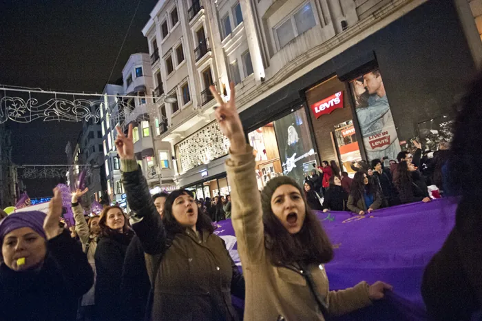 8 Mart Feminist Gece Yürüyüşü / 2015 / Foto: Berge Arabian