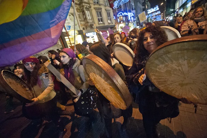 8 Mart Feminist Gece Yürüyüşü / 2015 / Foto: Berge Arabian