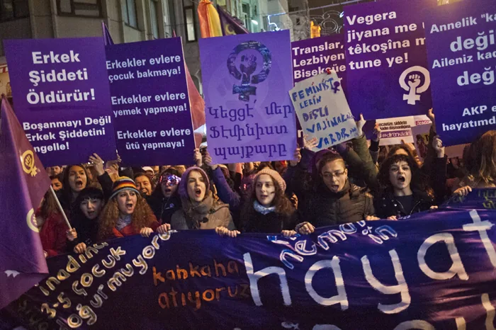 8 Mart Feminist Gece Yürüyüşü / 2015 / Foto: Berge Arabian