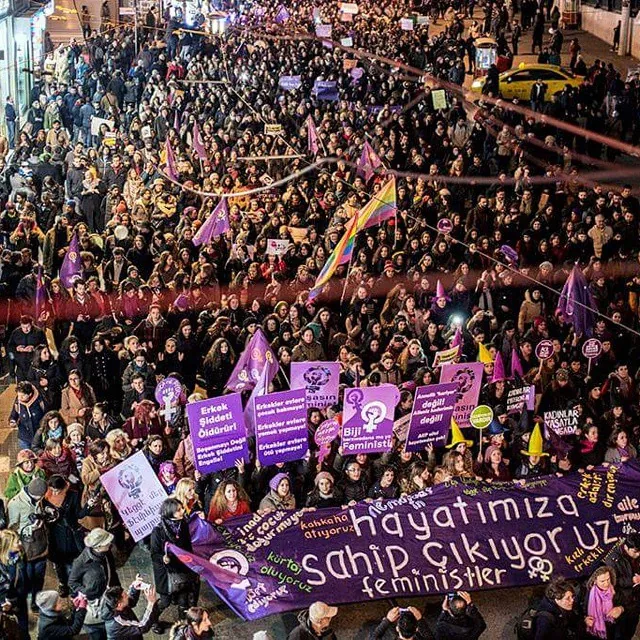 8 Mart Feminist Gece Yürüyüşü / 2015 / Foto: S. Hazal Akgül