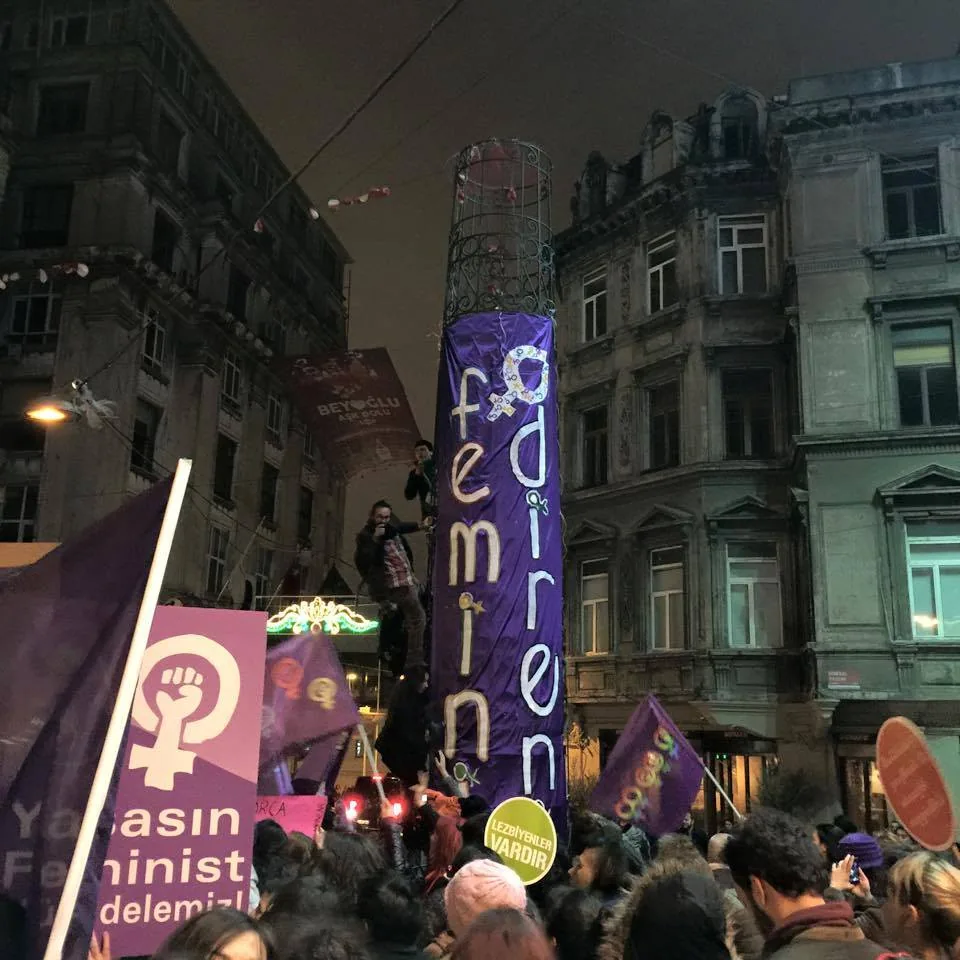 8 Mart Feminist Gece Yürüyüşü / 2015 / Foto: Serap Özkan