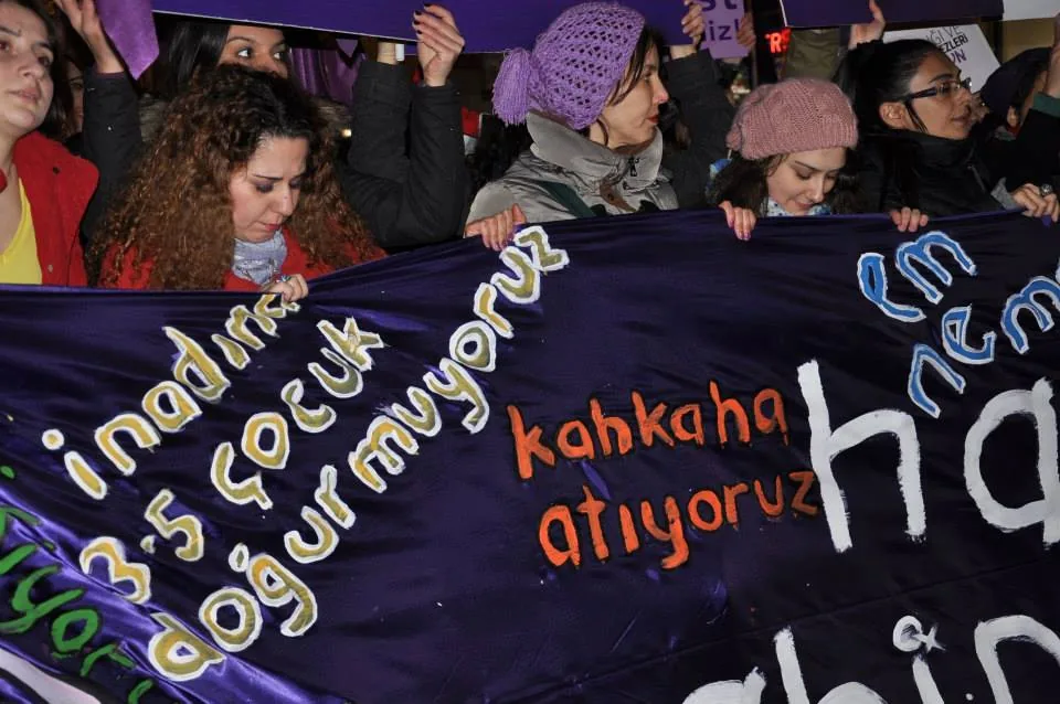 8 Mart Feminist Gece Yürüyüşü / 2015 / Foto: Bilinmiyor