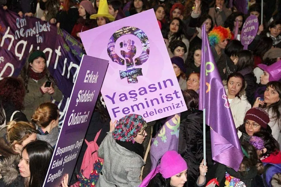 8 Mart Feminist Gece Yürüyüşü / 2015 / Foto: Bilinmiyor