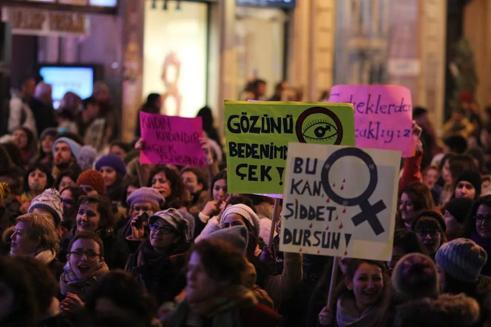 8 Mart Feminist Gece Yürüyüşü / 2015 / Foto: Bilinmiyor