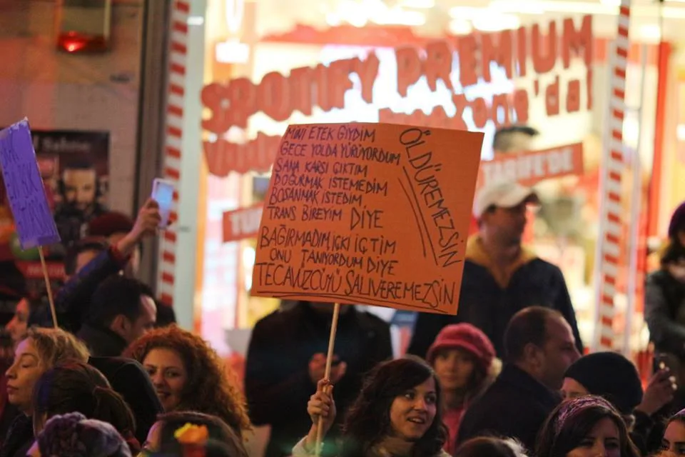 8 Mart Feminist Gece Yürüyüşü / 2015 / Foto: Bilinmiyor