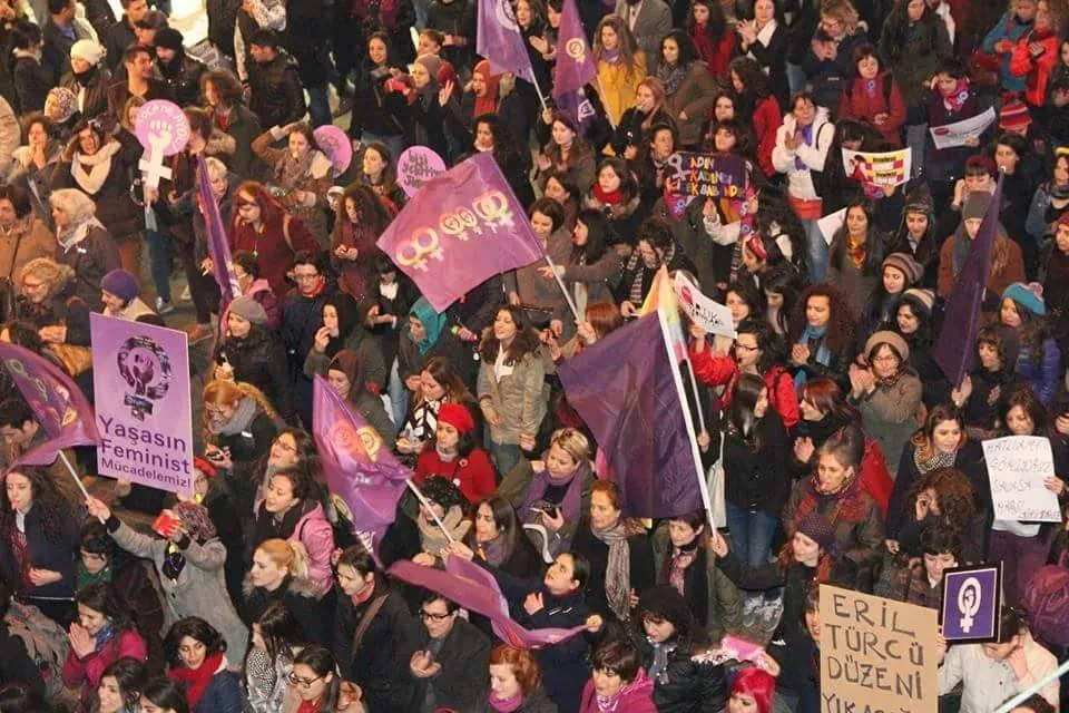 8 Mart Feminist Gece Yürüyüşü / 2015 / Foto: Bilinmiyor