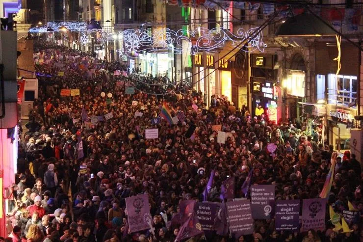 8 Mart Feminist Gece Yürüyüşü / 2015 / Foto: Bilinmiyor