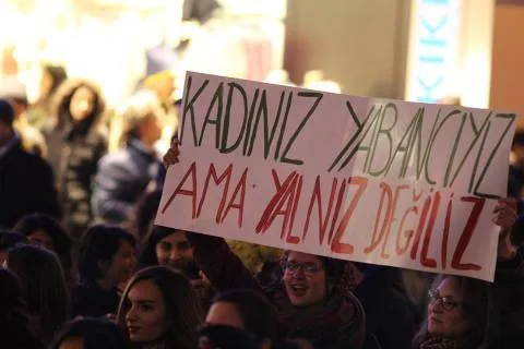 8 Mart Feminist Gece Yürüyüşü / 2015 / Foto: Bilinmiyor