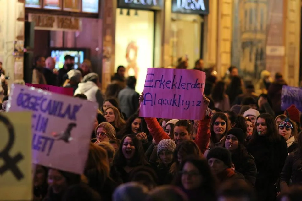8 Mart Feminist Gece Yürüyüşü / 2015 / Foto: Bilinmiyor