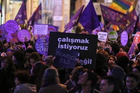 8 Mart Feminist Gece Yürüyüşü / 2015 / Foto: Bilinmiyor