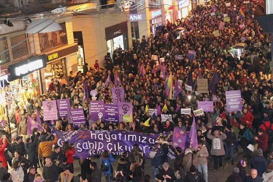 8 Mart Feminist Gece Yürüyüşü / 2015 / Foto: Bilinmiyor