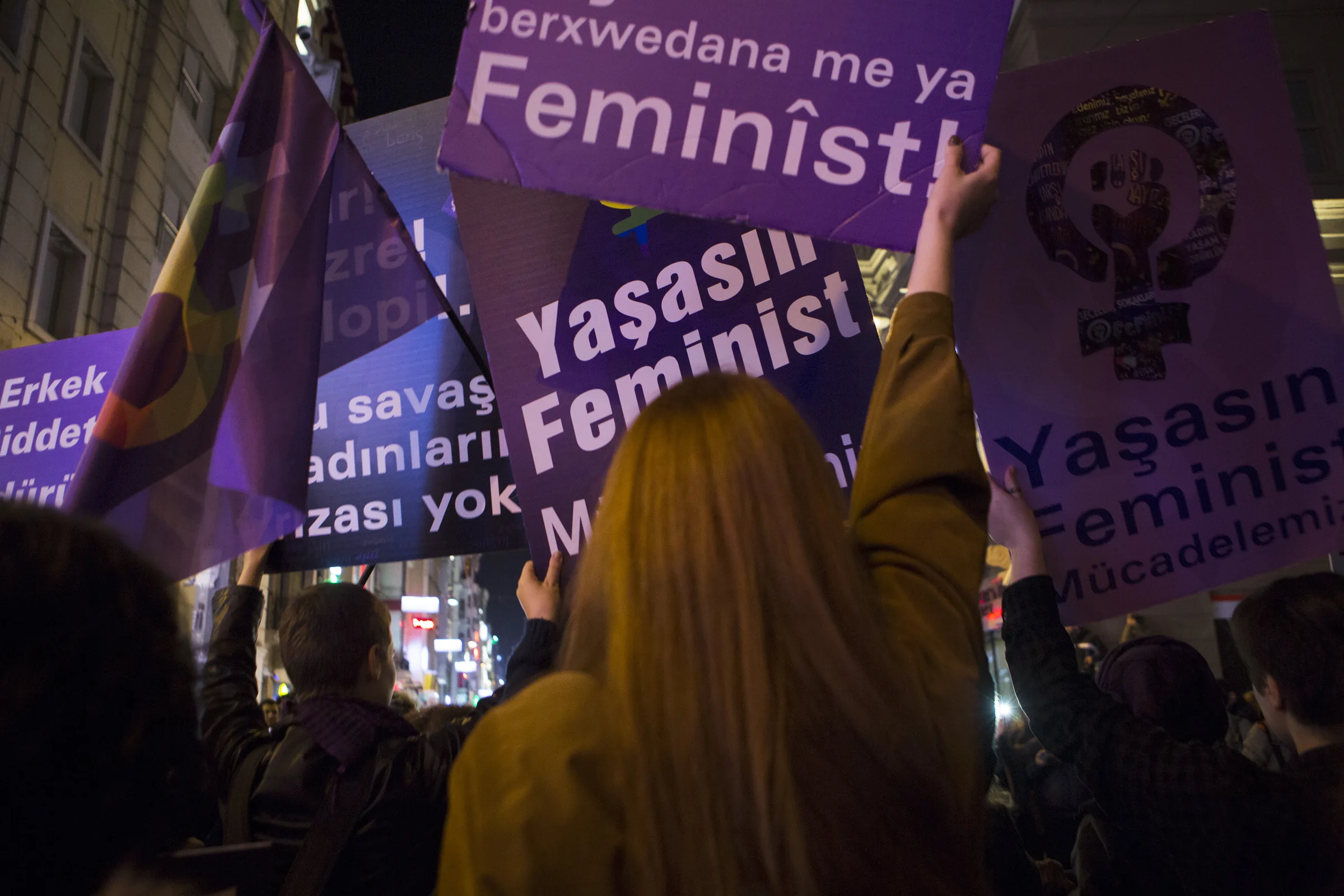 8 Mart Feminist Gece Yürüyüşü / 2016 / Foto: Serra Akcan