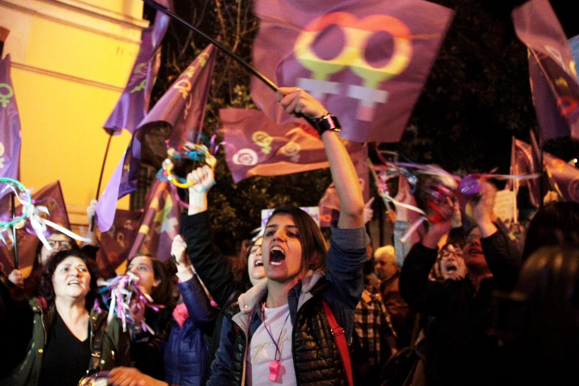8 Mart Feminist Gece Yürüyüşü / 2016 / Foto: Zeynep Kuray
