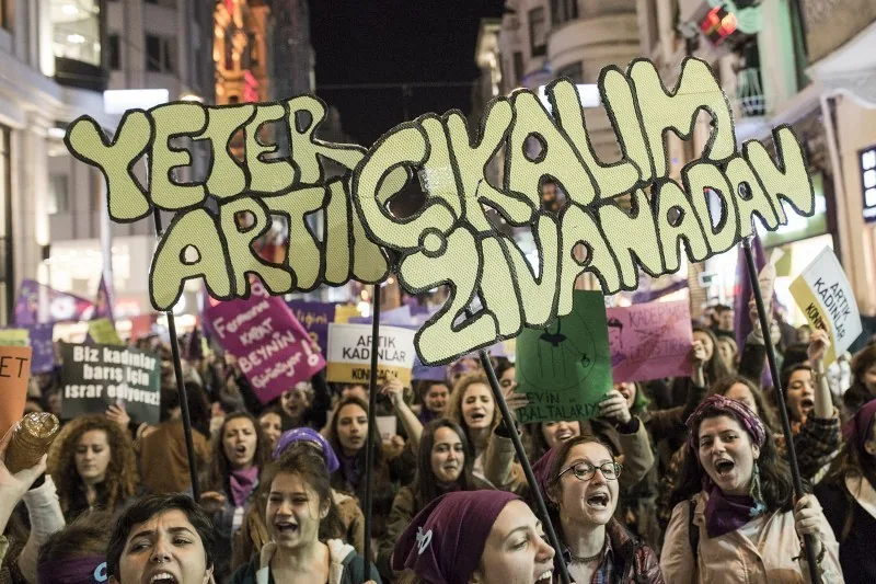 8 Mart Feminist Gece Yürüyüşü / 2016 / Foto: Şener Yılmaz