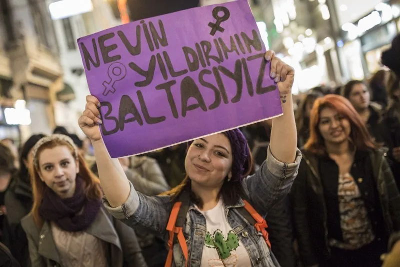 8 Mart Feminist Gece Yürüyüşü / 2016 / Foto: Şener Yılmaz