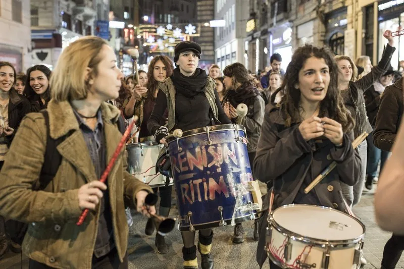 8 Mart Feminist Gece Yürüyüşü / 2016 / Foto: Şener Yılmaz