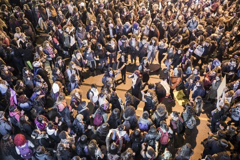 8 Mart Feminist Gece Yürüyüşü / 2016 / Foto: Şener Yılmaz