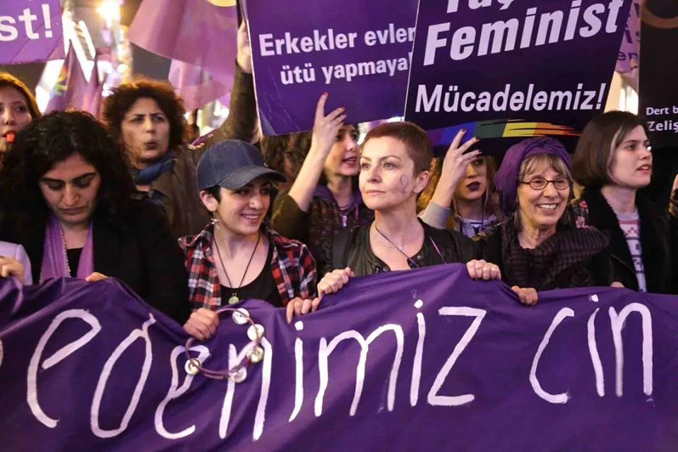 8 Mart Feminist Gece Yürüyüşü / 2016 / Foto: Nejla Osseiran