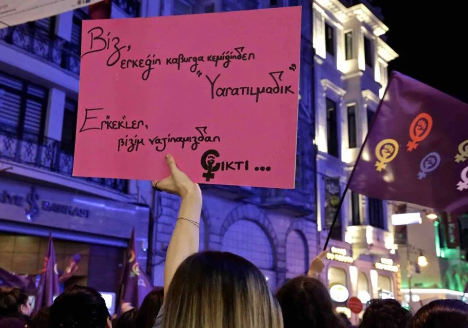 8 Mart Feminist Gece Yürüyüşü / 2016 / Foto: Nejla Osseiran