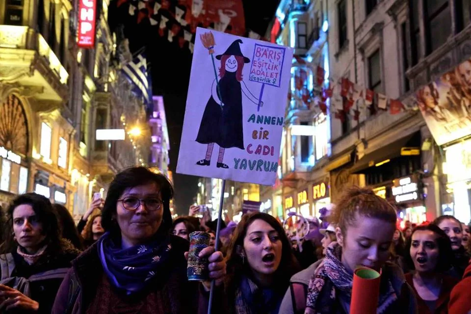 8 Mart Feminist Gece Yürüyüşü / 2016 / Foto: Nejla Osseiran