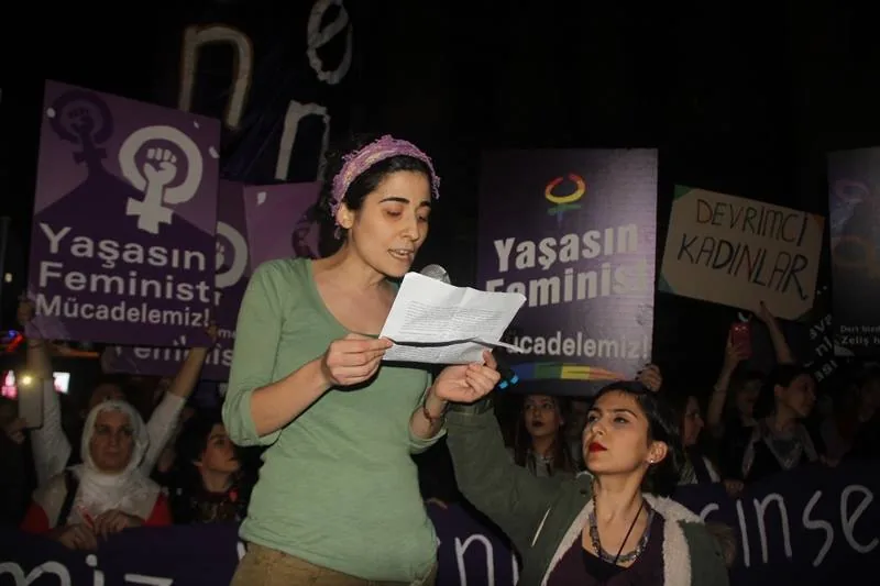 8 Mart Feminist Gece Yürüyüşü / 2016 / Foto: Devrimci Kadınlar