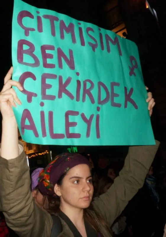 8 Mart Feminist Gece Yürüyüşü / 2016 / Foto: Devrimci Kadınlar