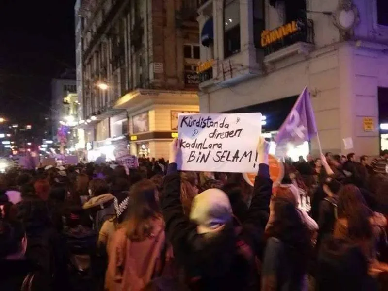 8 Mart Feminist Gece Yürüyüşü / 2016 / Foto: Devrimci Kadınlar
