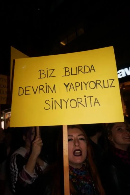8 Mart Feminist Gece Yürüyüşü / 2016 / Foto: Devrimci Kadınlar