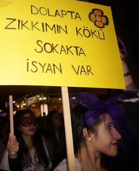 8 Mart Feminist Gece Yürüyüşü / 2016 / Foto: Devrimci Kadınlar