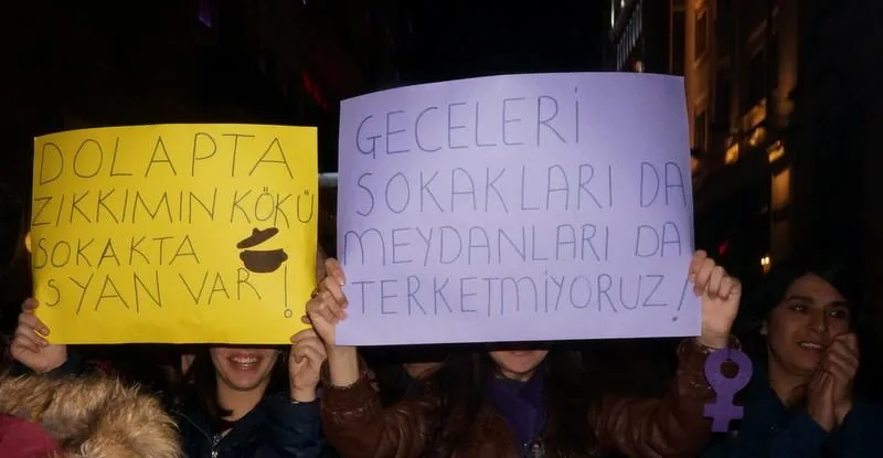 8 Mart Feminist Gece Yürüyüşü / 2016 / Foto: Devrimci Kadınlar