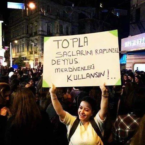 8 Mart Feminist Gece Yürüyüşü / 2016 / Foto: Dilan Alataş