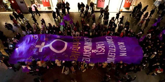 8 Mart Feminist Gece Yürüyüşü / 2016 / Foto: İMC TV Arşivi