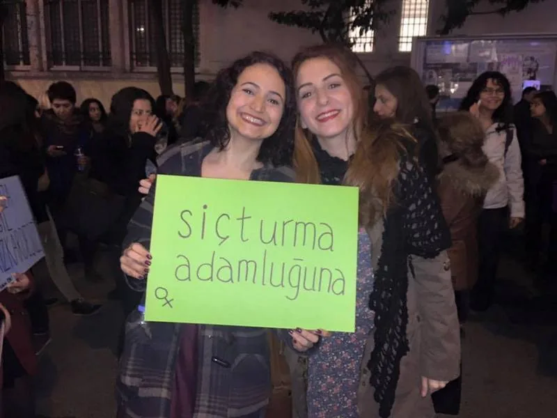 8 Mart Feminist Gece Yürüyüşü / 2016 / Foto: Cumhuriyet Arşivi