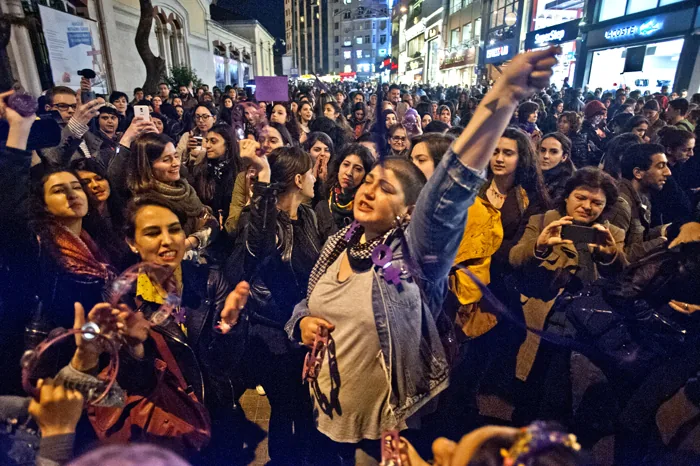 8 Mart Feminist Gece Yürüyüşü / 2016 / Foto: Agos Arşivi