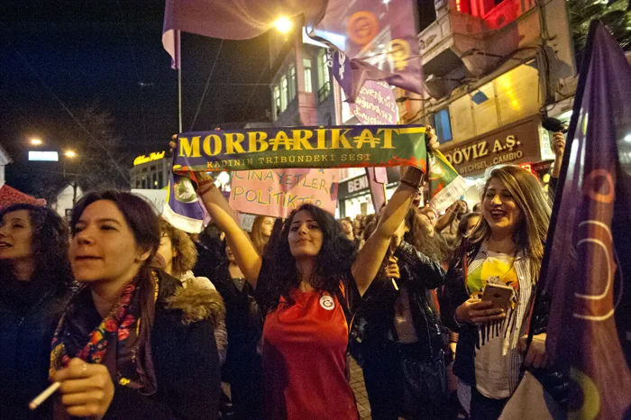 8 Mart Feminist Gece Yürüyüşü / 2016 / Foto: Agos Arşivi