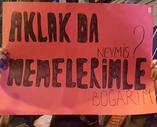 8 Mart Feminist Gece Yürüyüşü / 2016 / Foto: HaberTürk Arşivi