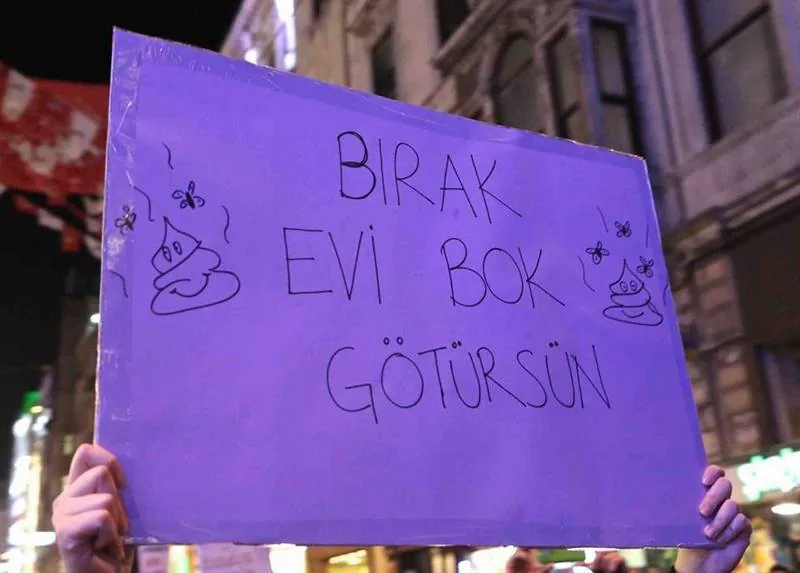 8 Mart Feminist Gece Yürüyüşü / 2016 / Foto: HaberTürk Arşivi
