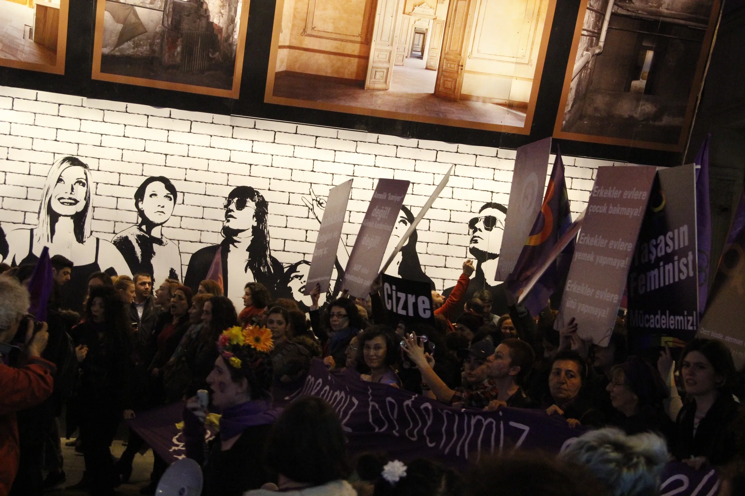 8 Mart Feminist Gece Yürüyüşü / 2016 / Foto: Bilinmiyor