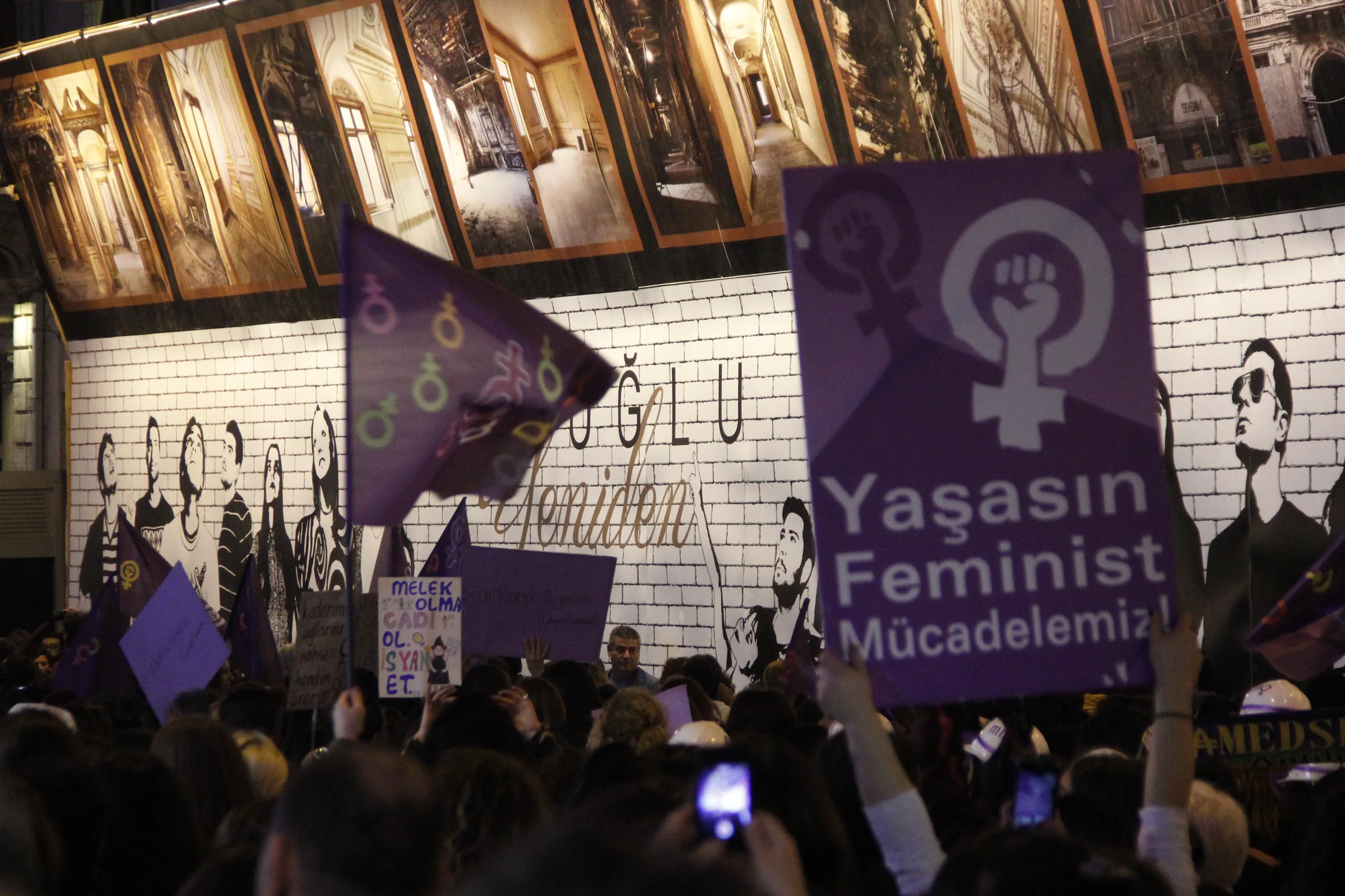 8 Mart Feminist Gece Yürüyüşü / 2016 / Foto: Bilinmiyor